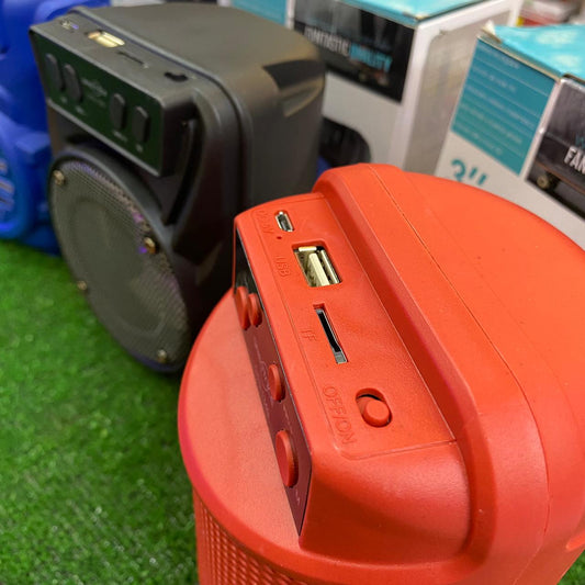 GTS 3” Bluetooth Speaker with RGB Lights – Wireless, Portable, and Multifunction