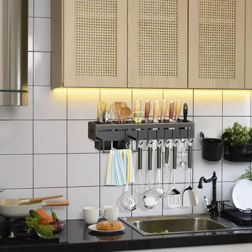 Organizador de Utensilios de Cocina de Pared 60cm