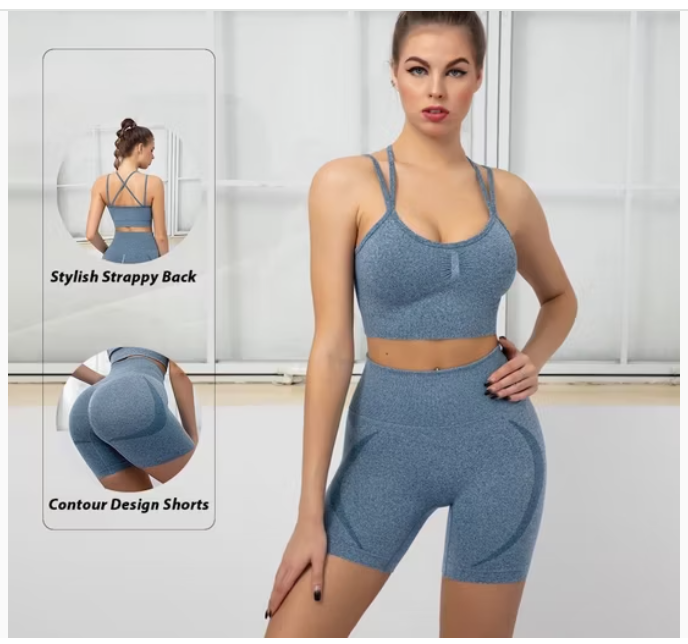 Sports Set Short and Crop Top