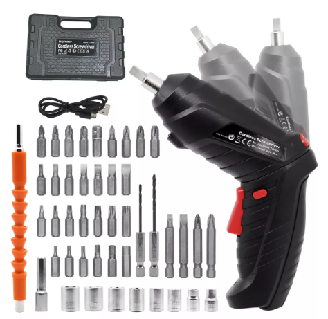 Destornillador Atornillador Eléctrico Recargable | Portátil, Potente y Multifuncional