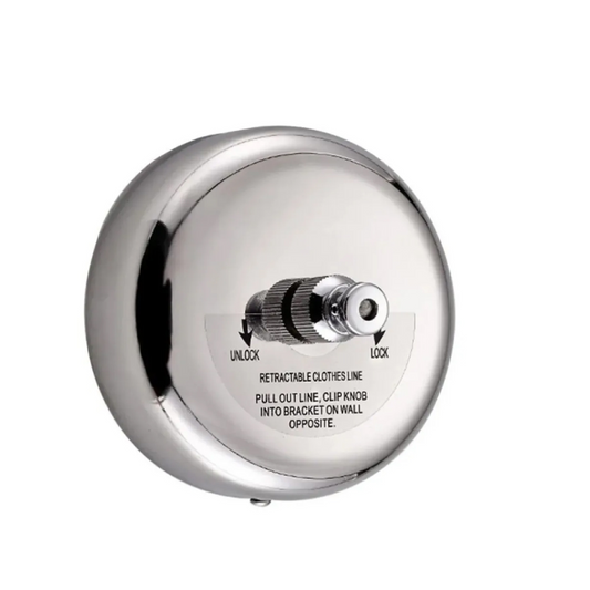 Retractable Stainless Steel Clothesline | Space-Saving and Holds up to 10 kg
