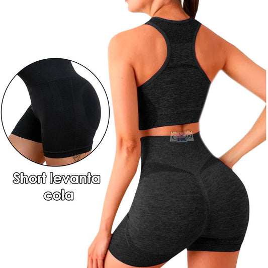 Sports Set Short and Crop Top