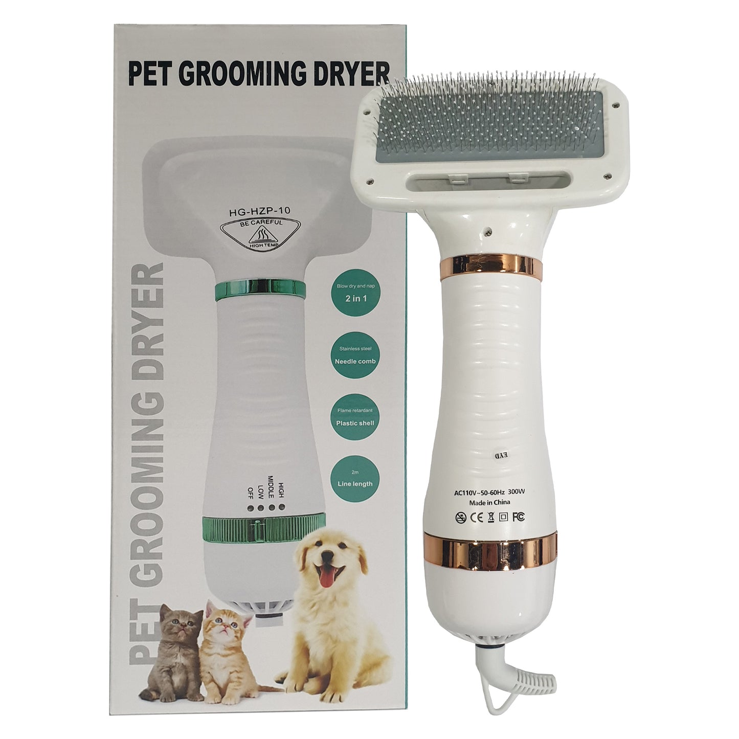Pet Dryer Brush