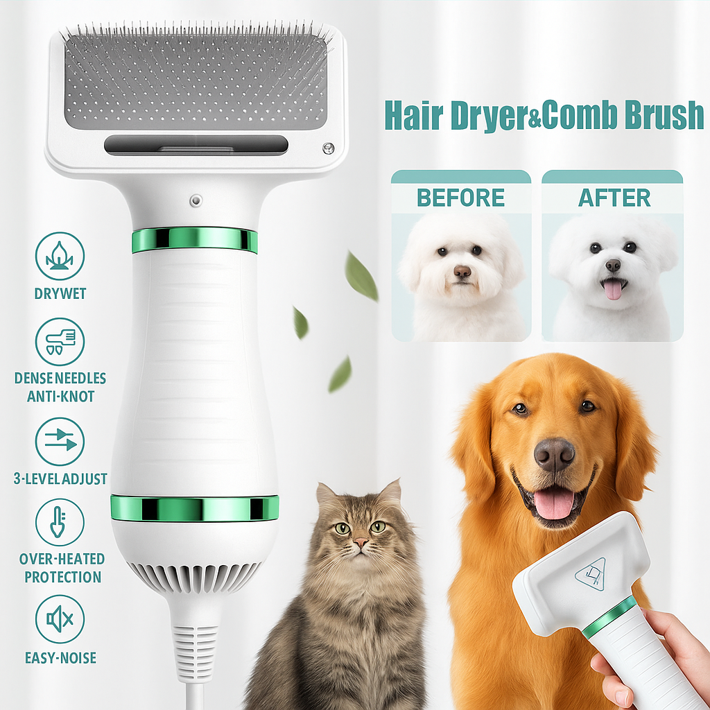 Pet Dryer Brush