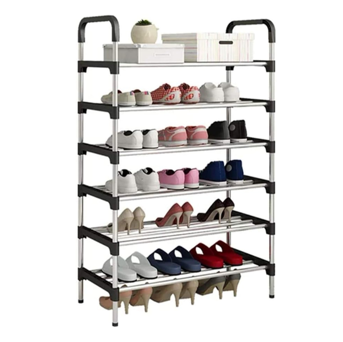 Organizador Rack Calzado Zapatero 6 Nvel