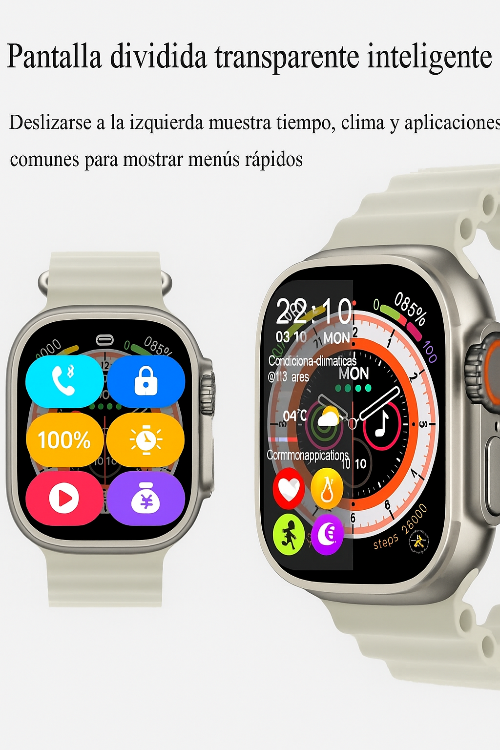 Smartwatch T900 Ultra – Tecnología, Estilo y Rendimiento en tu Muñeca