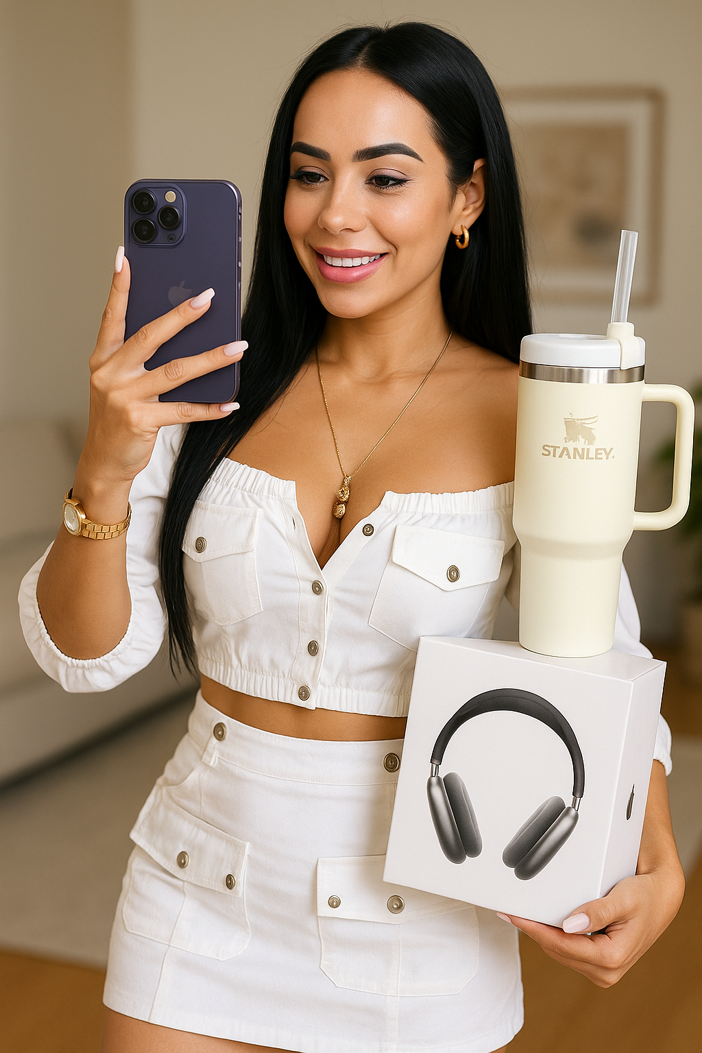 Combo AirPods Max + Termo Stanley Original | Edición Premium